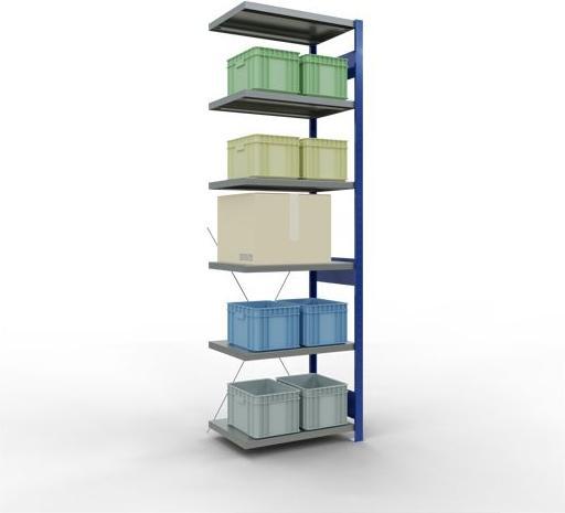 Actual product image Schulte Lagertechnik MULTIplus250 boltless bay system with cross brace