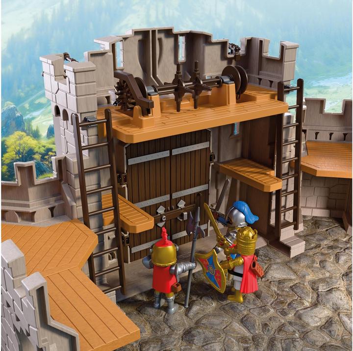 Actual product image Playmobil XXL knight's castle with drawbridge (72112, Playmobil Knight Rider)