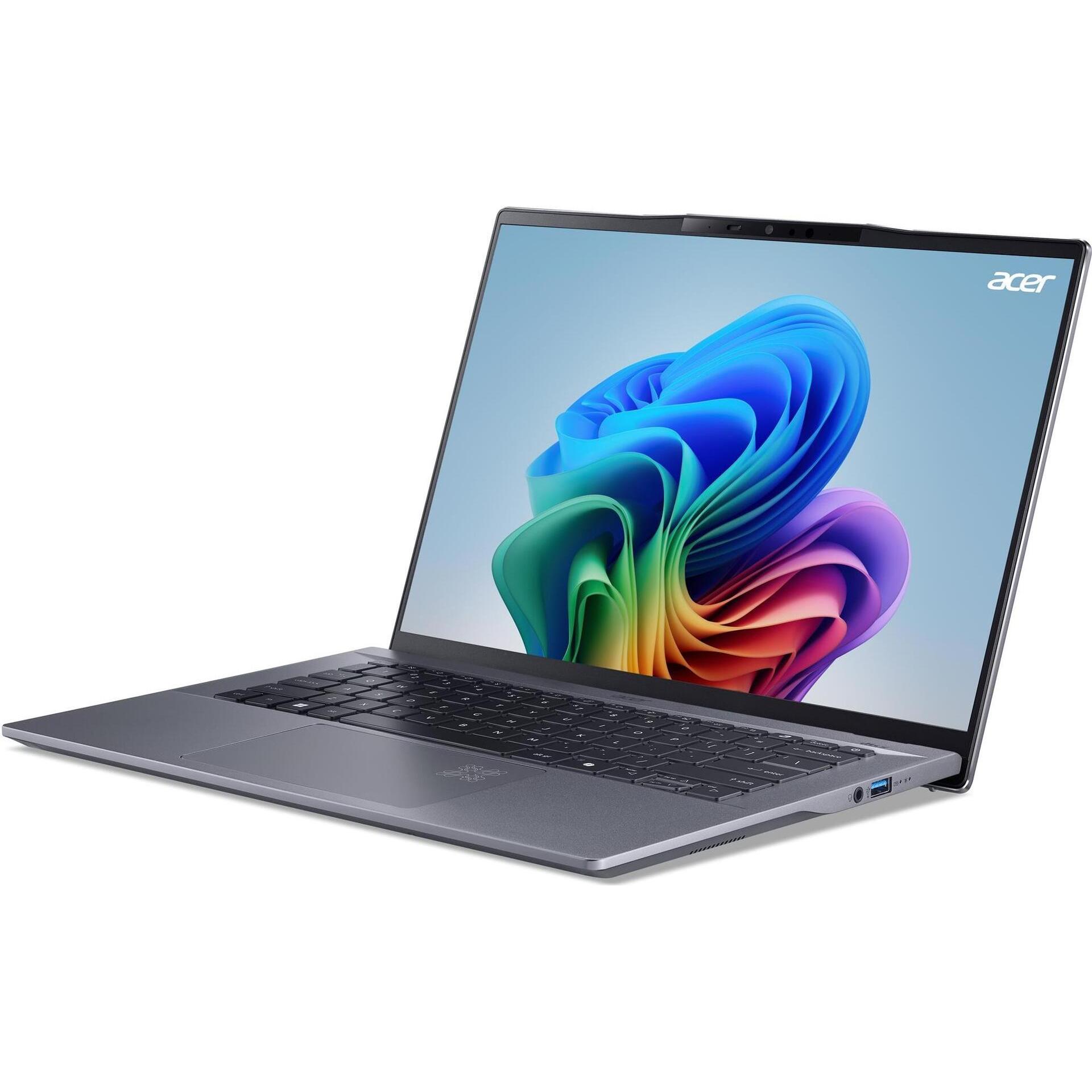 Thumbnail - Acer Swift Go 14 AI (14.50", Snapdragon X Plus X1P-42-100, 16 GB, 512 GB, DE), Notebook, Grau