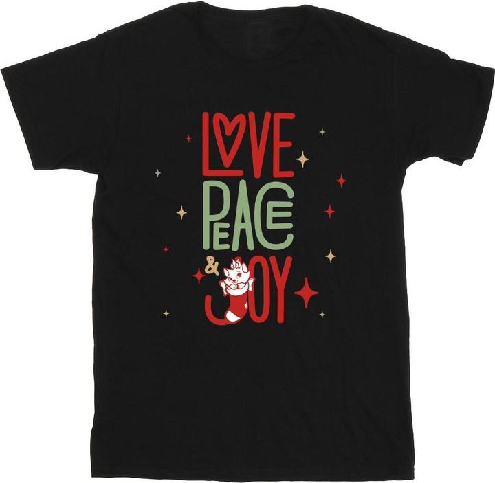 Produktbild Disney The Aristocats Marie Love Peace Joy TShirt Jungen (128)