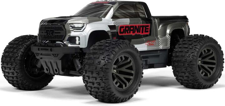 Arrma Monster Truck Granite BLX 223S, Gun Metal ARTR, 1:10 (ARR Almost-Ready-to-Race)