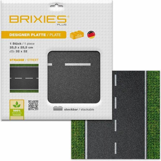 Produktbild Brixies Bauplatte 32x32 Strasse gerade