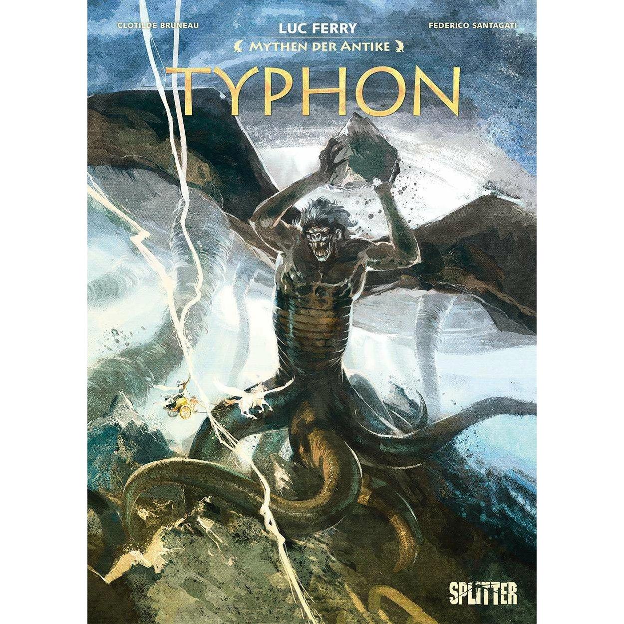 Mythen der Antike: Typhon, Belletristik von Luc Ferry, Clotilde Bruneau