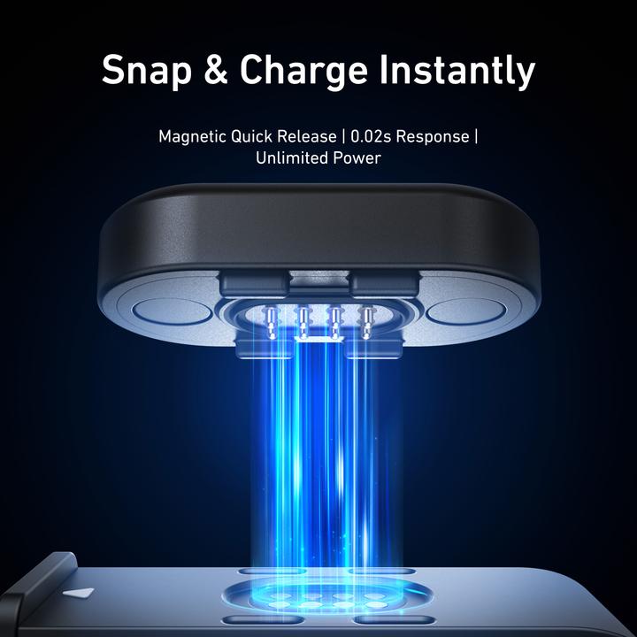 Produktbild Telesin Magnetic Door and Power Cable Kit for GoPro Hero 13/12/11/10/9