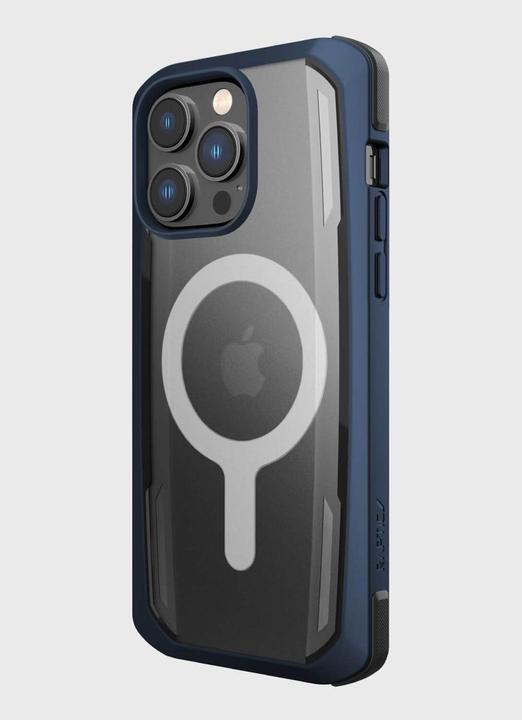 Produktbild X-Doria Raptic Secure Case für iPhone 14 Pro Max mit gepanzerter blauer MagSafe-Hülle (Apple iPhone 14 Pro Max)