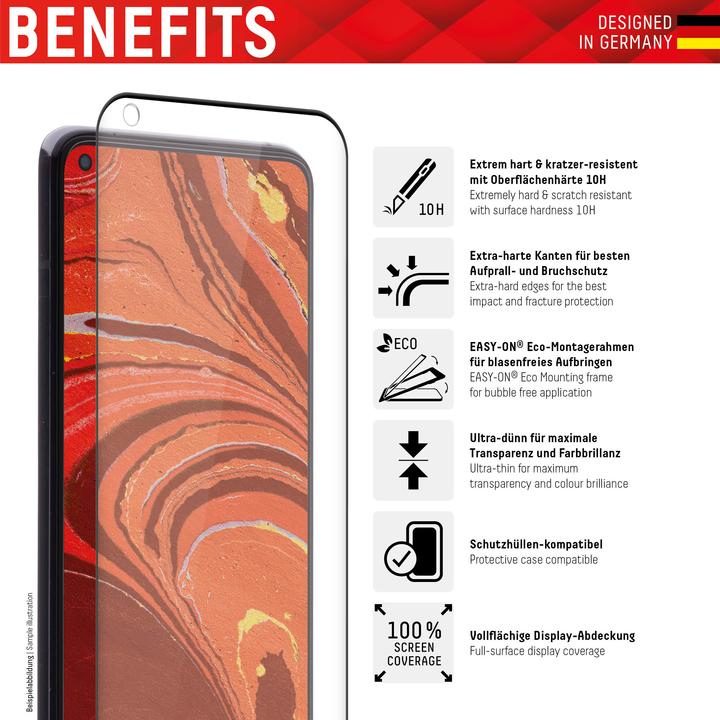 Produktbild Displex Real Glass, Full Cover Panzerglas (1 Stück, Xiaomi 12S Ultra, Xiaomi 13 Ultra)