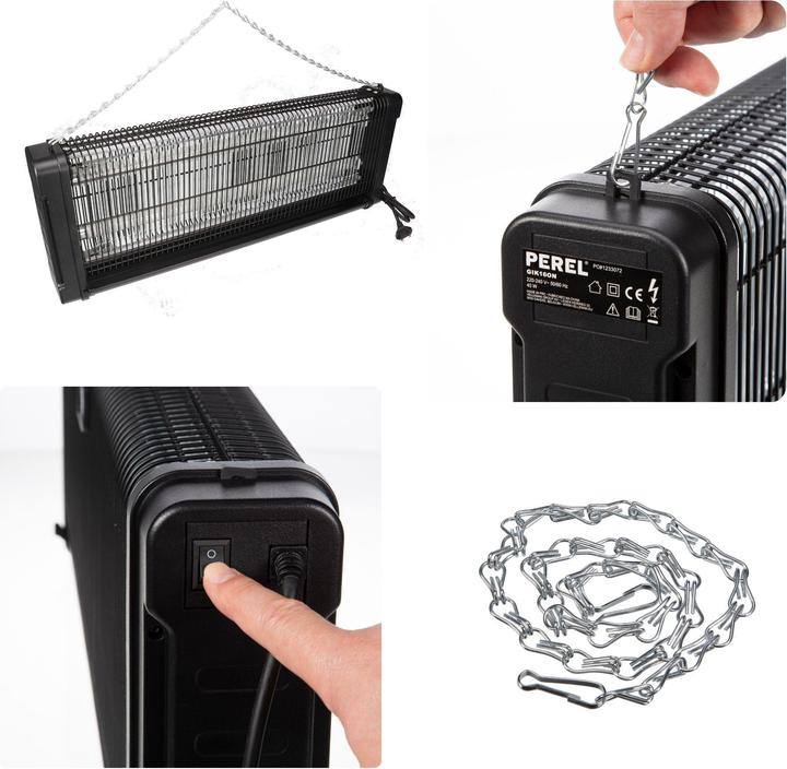 Actual product image Velleman ELECTRIC INSECT KILLER 360° - 2 x 20 W