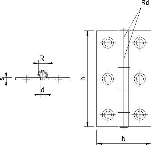 Produktbild Charmag Scharniere