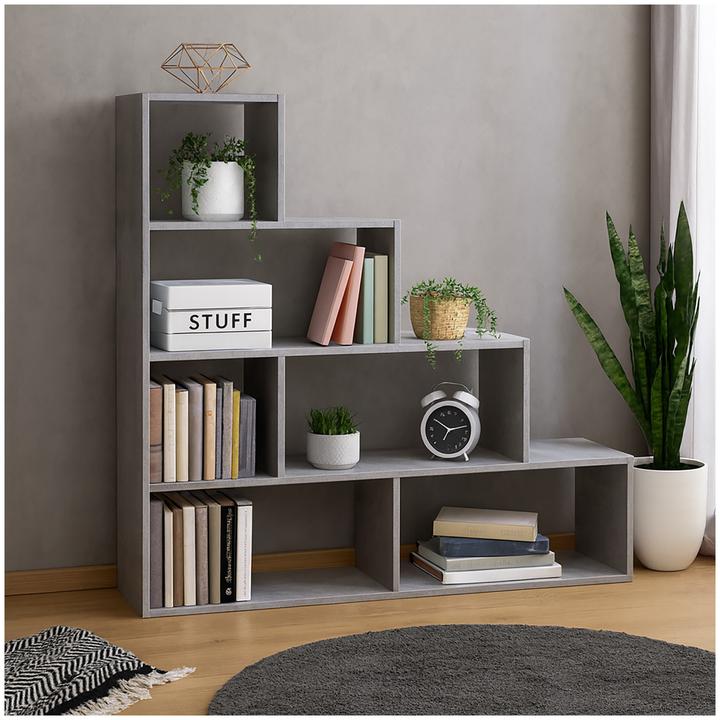 Actual product image HTI-Living Room divider concrete Thekla (114 x 30 x 114 cm)