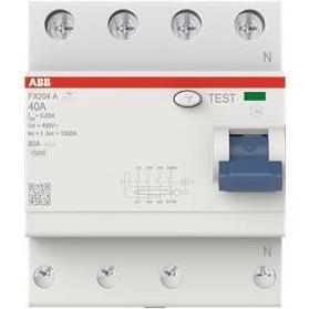 ABB, Schutzschalter, FX204A-40/0,03