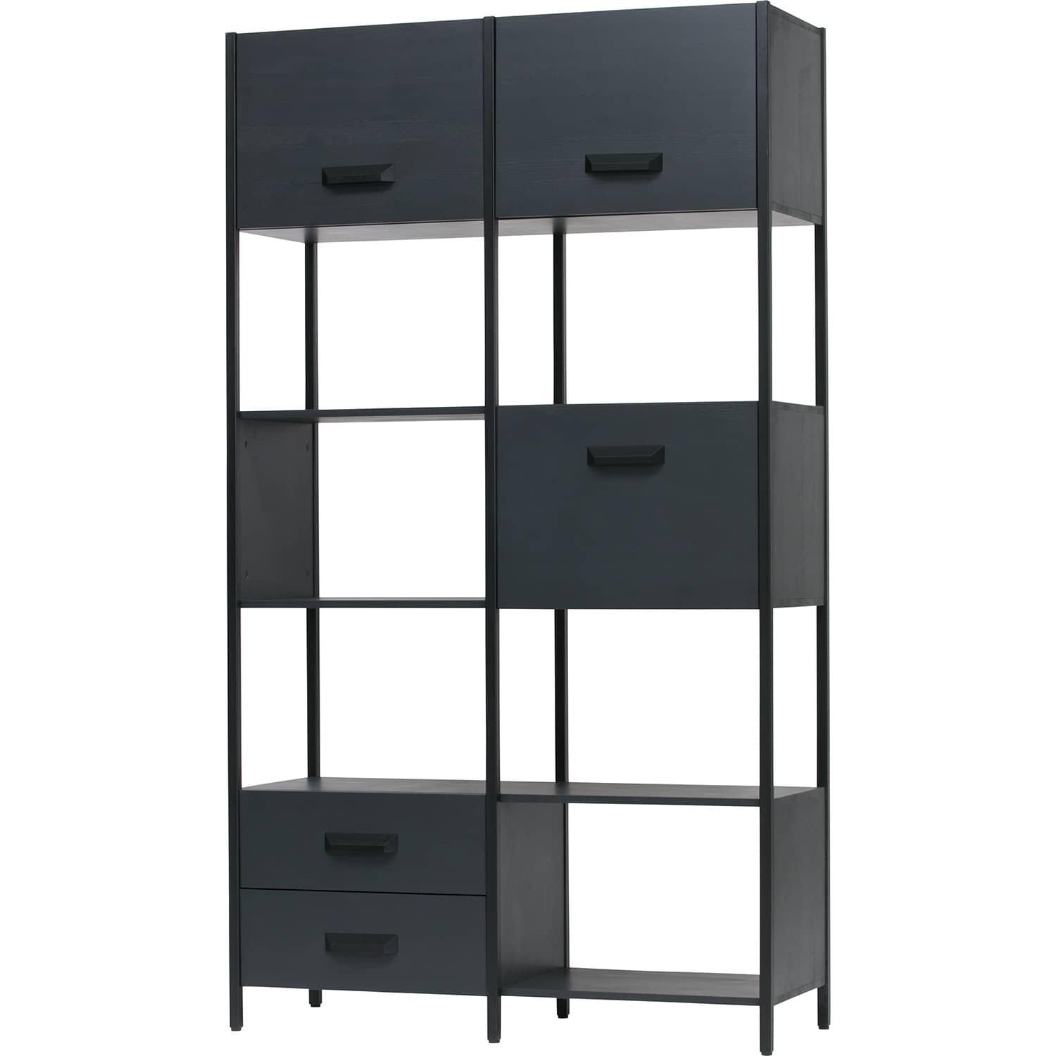 BePureHome, Vitrine + Buffetschrank, Legacy (123 x 45 x 220 cm)