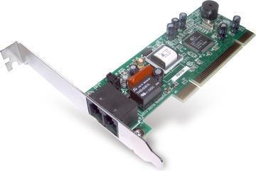 Produktbild Hamlet Faxmodem V.92 Bus PCI 32Bit Empfang bis zu 115,2kpbs