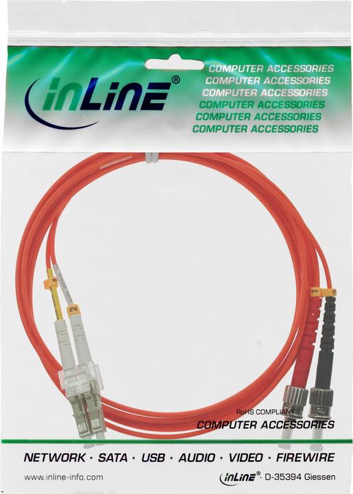 Produktbild InLine LC-Glasfaser-Patchkabel (3 m)