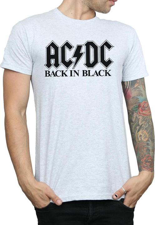 Immagine prodotto AC/DC Back in Black Logo Maglietta Uomo (XL)