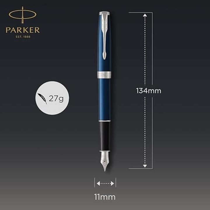 Image du produit Parker Pen Sonnet (Argent, Bleu, 1 x)