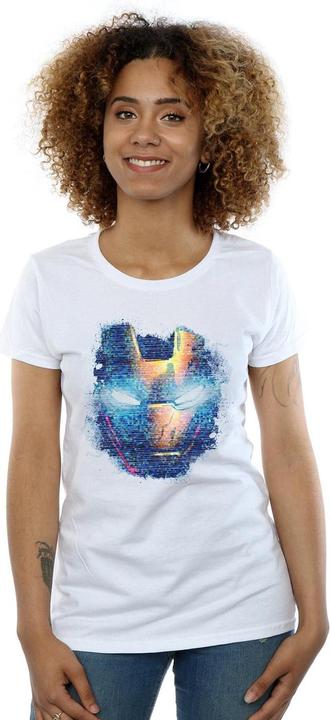 Immagine prodotto Iron Man Distressed Head Maglietta Donna (XXL)