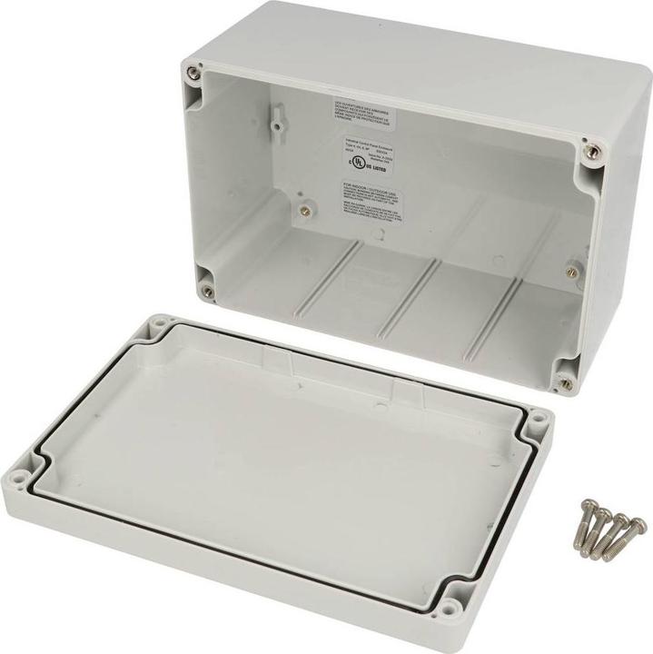 Produktbild Hammond Wasserdichtes Polycarbonatgehäuse, 201 mm x 119 mm x 60 mm, Klarer Deckel (Gehäuse)