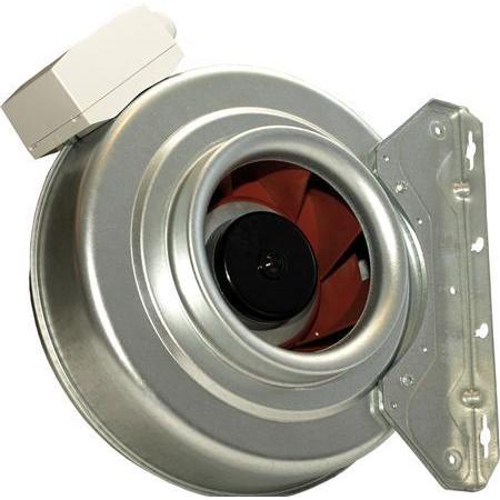 Systemair, Belüftungssystem, Kanallüfter K100 EC Sileo mit Potentiometer (0-10V), Luftmenge max. 321 m³/h oder 250 m³/h