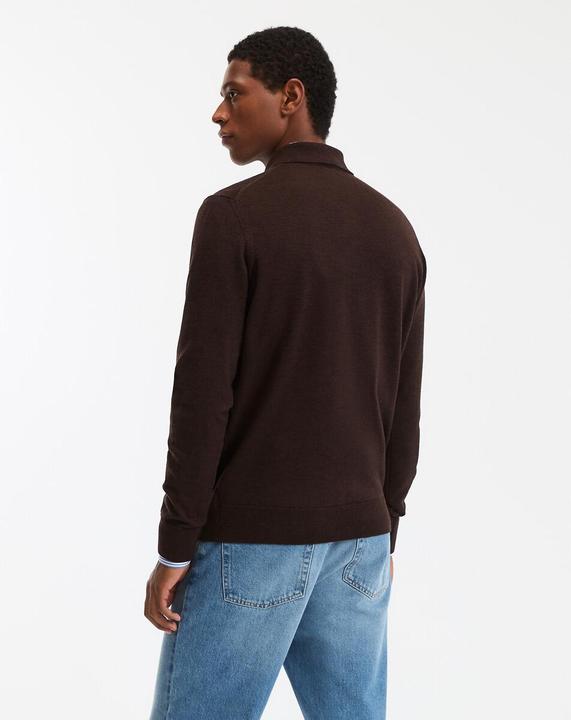 Actual product image La Redoute Collections Pullover mit Polokragen aus Merinowolle (S)