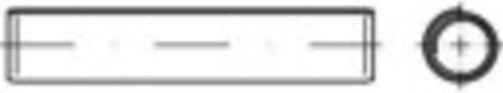 Toolcraft Spiral dowel pins (Ø x L) 6 m