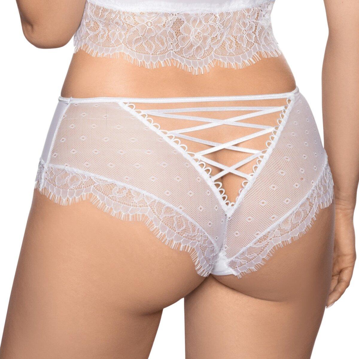 Róza, Damen, Unterhosen, Erii panty, Weiss, (M, Einzelpack)