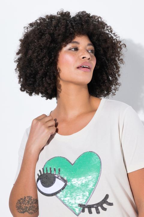 Produktbild Angel of Style T-Shirt, A-Linie, Augen-Herz (50)