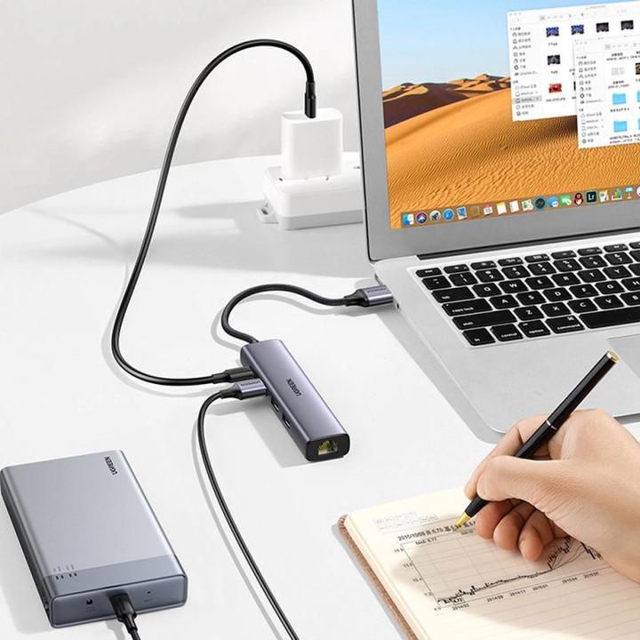 Actual product image Ugreen 5in1 Adapter (USB-A, 5 ports)