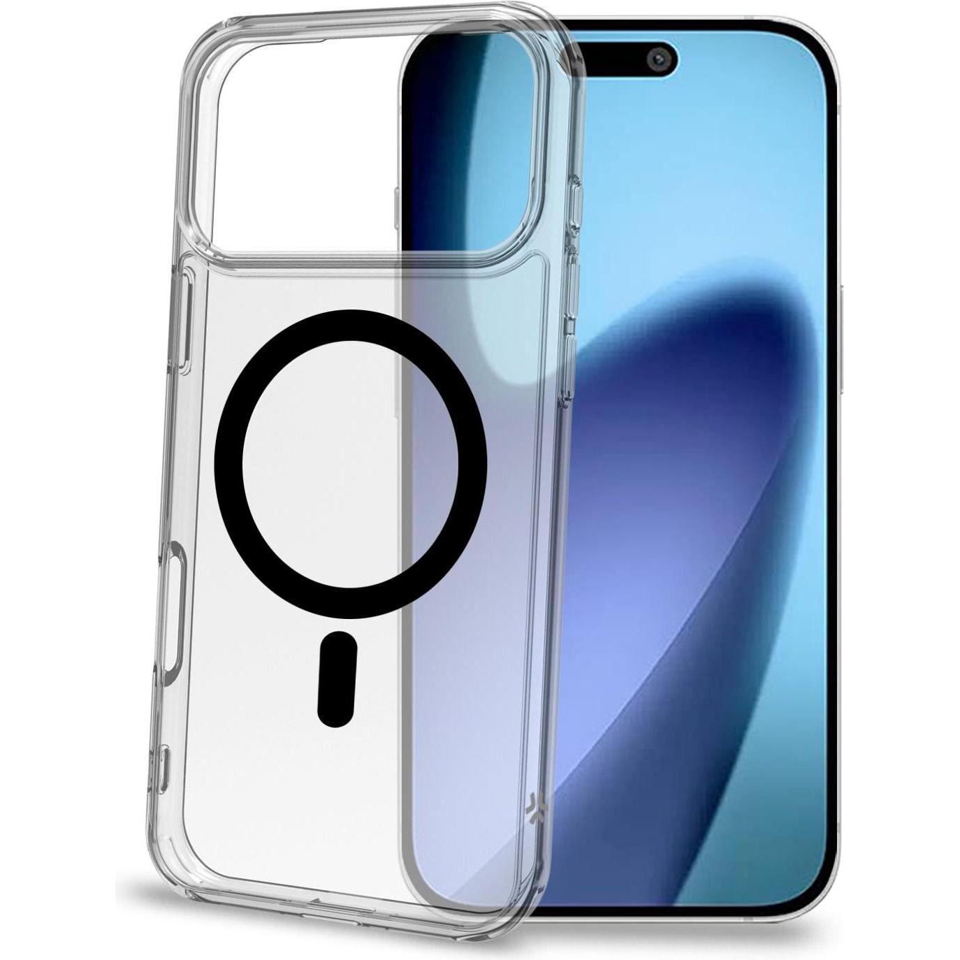 Celly Transparente Magnetische Hülle für Apple iPhone (Apple iPhone 17 Pro Max), Cover smartphone, Trasparente