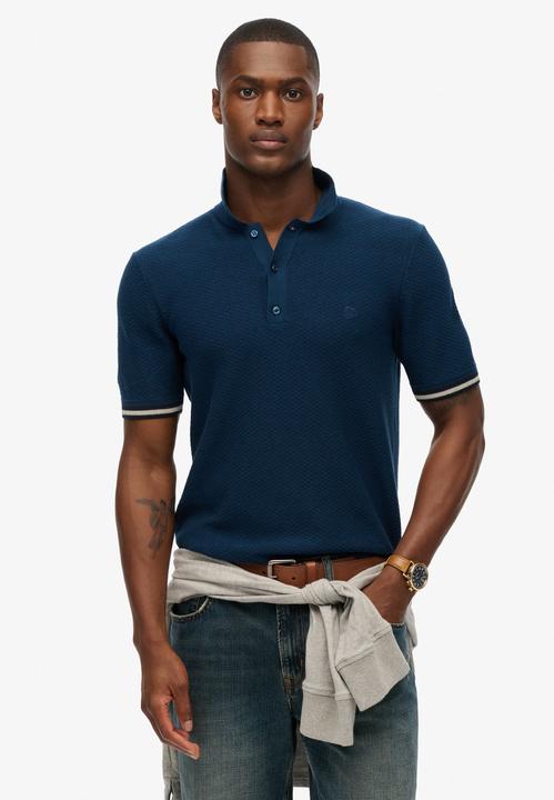 Produktbild Superdry Kurzärmeliges Strick-Polohemd mit Struktur (S)
