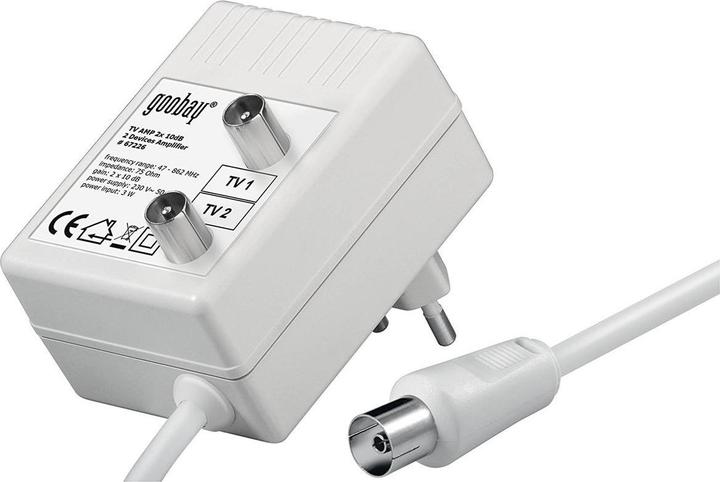 Actual product image Goobay Two-device antenna amplifier (Amplifier)