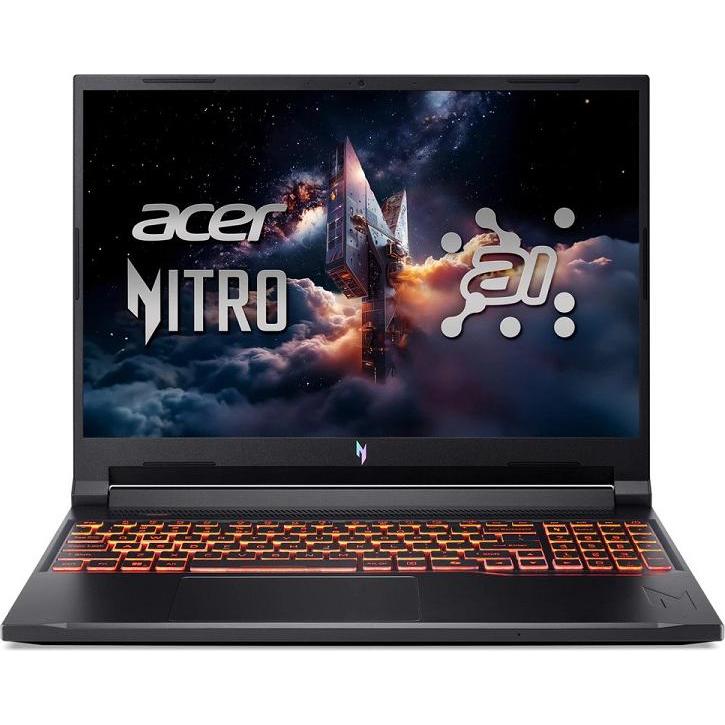 Acer Nitro V 16 AI (16", 1000 GB, 16 GB, Deutschland), Notebook, Schwarz