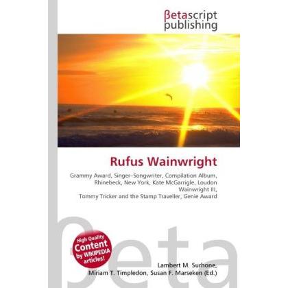 Rufus Wainwright, Fachbücher