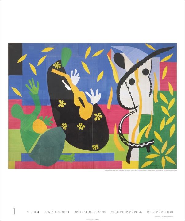 Actual product image Henri Matisse Edition Kalender 2026 (46 x 55 cm)