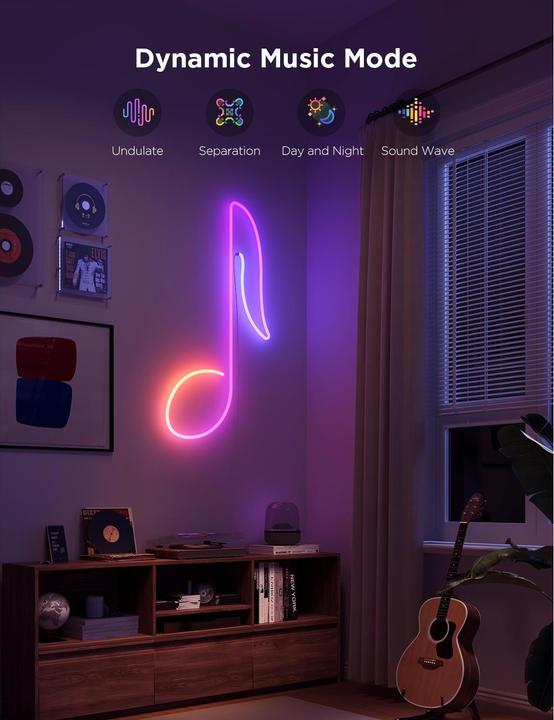 Immagine prodotto Govee Striscia luminosa al neon (RGBIC, 400 cm, Interno)