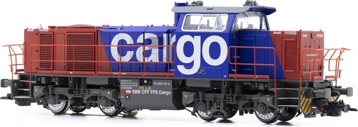 Actual product image ESU SBB Cargo D locomotive G1000 Am 842 101-8 Ep V ACS/DCS