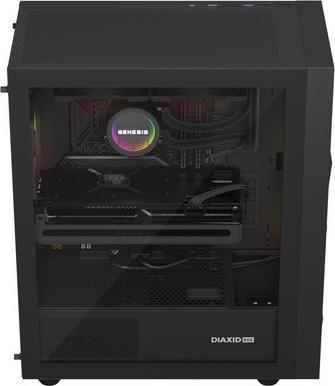 Image du produit Genesis Obudowa Diaxid 605 ARGB czarna (NPC-2172) (ATX, mATX, Mini-ATX)