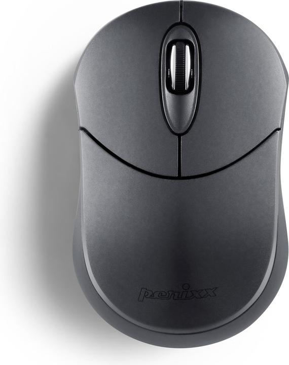 Perixx PERIMICE-802IN, Bluetooth-Maus für PC und Tablet, schnurlos, Iron (Wireless)