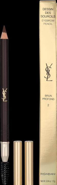 Actual product image Yves Saint Laurent Design Des Sourcils (No. 02 - Brun Profond)