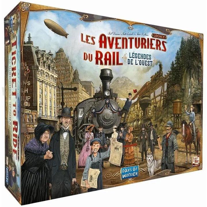 Produktbild Days of Wonder Jeu - Les Aventuriers du Rail : Legacy (Französisch)
