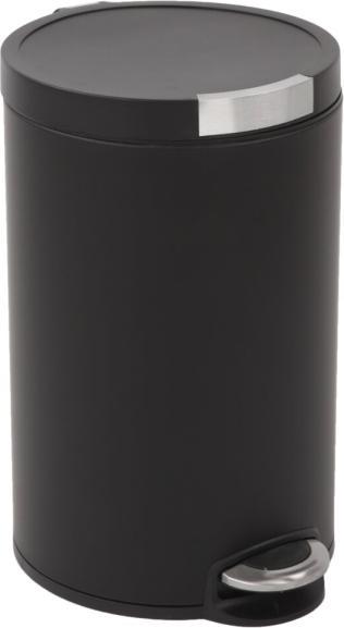 Produktbild EKO Tritt-Mülleimer Artistic 5 Liter Matt Schwarz (5 l)