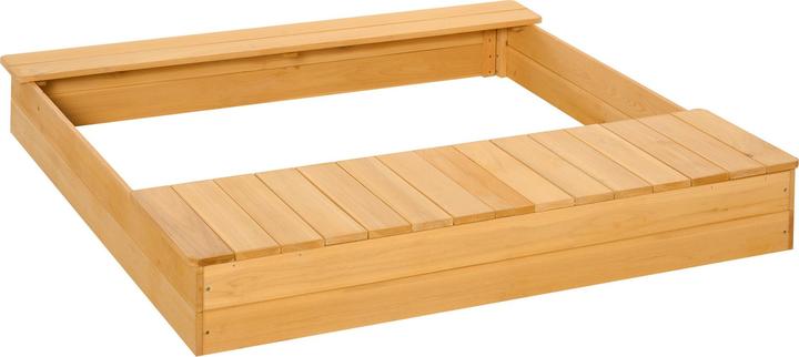 Image du produit Outsunny Bac à sable avec banc et casiers de rangement