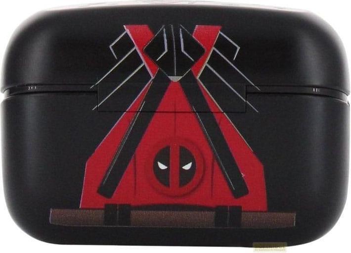 Actual product image Exquisite Gaming Marvel Holdems Mini Holder & Wireless Headphones Deadpool with TWS Buds 10 cm (4 h, Wireless)