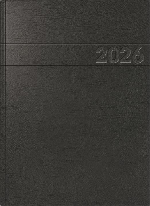 Produktbild Buchkalender Mod. 787 2026 | A4, Kunststoff, schwarz (A4)