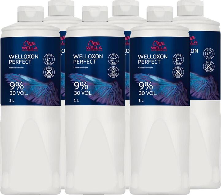 Produktbild Wella Welloxon Perfect Creme Developer 6er Set 9 % - 30 Vol.