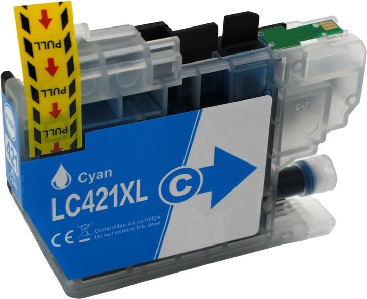 Actual product image Hermex Compatible ink cartridge XL for Brother DCP-J1050DW (C)
