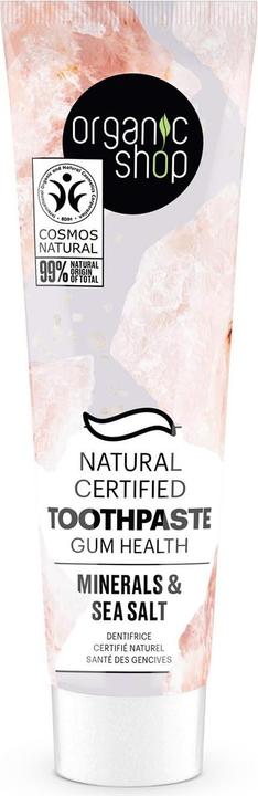 Actual product image Organic Shop Minerals Gum Health Dentifrico 100g