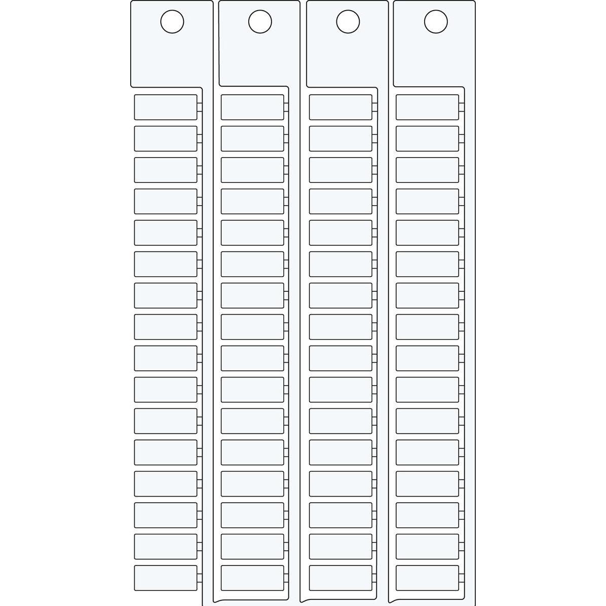 Brady Terminal Block Tags - 6mm x (TAGSTERMINALBLOCK615,.)