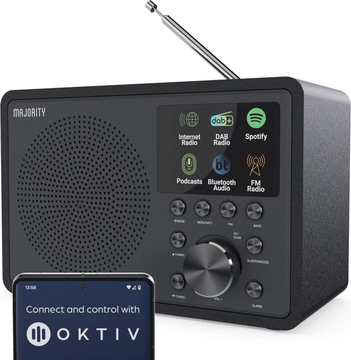 Immagine prodotto Majority Touro (FM, DAB, WiFi, Bluetooth)