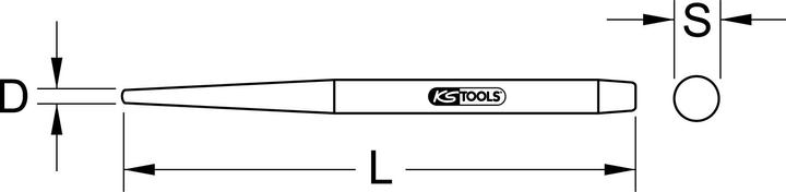 Produktbild KS Tools Zentrierdorn