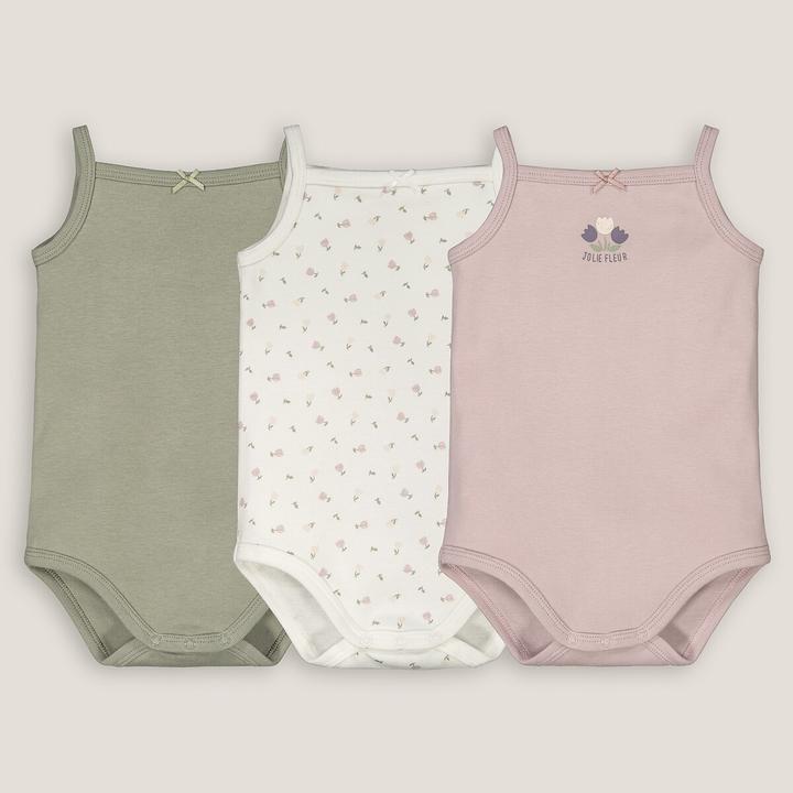 Produktbild La Redoute Collections 3er-Pack Trägerbodys (74)